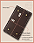 Fundo para Bolsa Retangular com Bailarina - Café (15x25) - Imagem 9