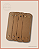 Fundo para Bolsa Retangular com Bailarina - Bege (10x30) - Imagem 1