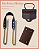 Kit Bolsa Melina @manhasdecroche@ficherfios - Imagem 7
