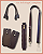 Kit BellaBag G (completo) Bolsa Duna @artluna1 - Imagem 11