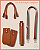 Kit BellaBag G (completo) Bolsa Duna @artluna1 - Imagem 8
