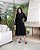 260224 VESTIDO LINHO & BORDADO BLACK - Imagem 1