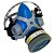 Máscara Respirador AZ01 c/ 1 Filtro VO/GA Tintas Gases + 1 Filtro P2 Poeira - Imagem 1