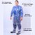 Conjunto Impermeável Capa c/ Capuz + Calça + Botinha Plástica Transparente - Imagem 2
