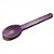 Colher Biodegradável Reforçada Sobremesa Cor Roxa Açaí Cx. 200 und. - Imagem 1