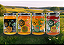 Kit completo Mel de cipó-uva 450g + Mel de laranjeira 450g + Mel silvestre 450g + Mel de eucalipto 450g - Imagem 1