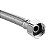 Engate Trançado Mangueira Aço Inox 40 cm Quente Frio Cromado - Imagem 6