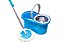 Mop Esfregão Giratório de Limpeza Inox com Rodinha e Refil - Imagem 4