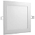 Painel LED Embutido Quadrado 6500K 12W BLUMENAU - Imagem 1