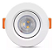 Spot Slim Led Embutir Redondo Branco Quente 3W 3.000K - Imagem 1