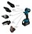 Kit Ferramentas Multifunções A Bateria 5 Em 1 48v Brushless - Imagem 2