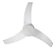 Ventilador De Teto Arno Ultimate Branco Com 3 Pás De  Acríli - Imagem 2