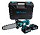 Motosserra Elétrica 8 Polegadas 2 Baterias 21v Motor Brushless - Imagem 1