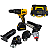 KIT FERRAMENTAS 6 EM 1 INTERCAMBIAVEL COM 2 BATERIA 21V 3Ah - Imagem 1