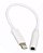 Adaptador de áudio fone de ouvido P2/P3 para lightning IPhone KAPBOM KAP-Z11 - Branco - Imagem 1