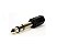 Adaptador P10 Stéreo pra Jack P2 para fone de ouvido CS701 Preto - Imagem 1