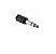 Adaptador P10 Stéreo pra Jack P2 para fone de ouvido CS701 Preto - Imagem 2