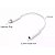 Cabo adaptador lightning Headphone IJack Liu JK-1707 Branco - Imagem 3