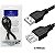 Cabo Extensor USB A Macho para USB A Fêmea com 1.5 Metros KAP-UN-1.5M Preto - Imagem 1