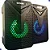 Caixa de Som para PC EXBOM CS-C54 4 ohms 10W 75dB USB Preta com Led - Imagem 3