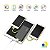 Carregador Portátil 10000mAH Preto e Verde Lightning C e Micro PN-956 Pineng - Imagem 4