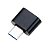Conector USB fêmea tipo C LE-5544 IT-BLUE Preto - Imagem 3