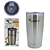 Copo Térmico 600ml Caerus CRS-1670 Aço Inox Prateado com Tampa - Imagem 1
