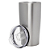Copo Térmico 600ml Caerus CRS-1670 Aço Inox Prateado com Tampa - Imagem 2