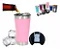 Copo Térmico Liso Sem Logo Beer Pint 16oz 473ml Aço Inox, Abridor Rosa STLS8029-02RSCopo - Imagem 2