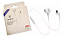 Fone de Ouvido com Fio Bluetooth Kapbom Super KA-S6 Fit S6 Branco - Imagem 3