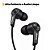 Fone de Ouvido Com Fio Bluetooth P2 Verde Design In-Ear Gshield Preto 7461568274 - Imagem 1