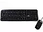 Kit Teclado e Mouse Óptico Lehmox LEY-214 USB 2.0/1.1 Preto - Imagem 1