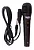 Microfone Profissional De Mão Com Fio 2.5M Lelong LE-905 Preto - Imagem 1