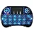 Mini Teclado iluminado Wireless Sem Fio Lelong Max LE-7716 2.4 GHz Preto - Imagem 2