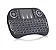 Mini Teclado iluminado Wireless Sem Fio Lelong Max LE-7716 2.4 GHz Preto - Imagem 1
