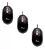 Mouse Optico Mini Com Fio Knup Ergonômico KP-M611 1200DPI Preto - Imagem 2
