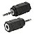 Plug adaptador P1 para P2 estereo macho EXBOO32 - Imagem 1