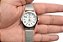Relógio Feminino Potenzia Pulseira em malha Aço Inox Prata e Preto - Imagem 4