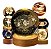 Luminaria de mesa globo de cristal 3D Led Wari Sortidas - Imagem 1