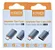 Adaptador Tipo-C para USB Kaidi KD-338 Preto - Imagem 1