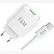 Kit Carregador e Cabo Tipo C Fam FKT - 150C Branco - Imagem 4