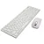 Kit teclado + mouse sem fio AJ-Q17 ANJ.GG - Branco - Imagem 4
