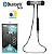 Fone de Ouvido Bluetooth Metal Smart Wireless Kimaster K27 Extra Bass com Microfone Embutido Preto - Imagem 5