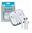 Fones de Ouvido para P2 K505 Kimaster Branco - Imagem 1