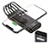 Carregador sem fio com bateria portátil Power Bank 10000mAh para Lightning/tipo-C/micro-USB/2x USB - Imagem 4