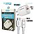 Kit carregador completo cabo USB-C / Lightning Power Duo Quick Charge 40w T110CL QC 3.0 Kimaster - Imagem 3