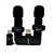 Microfone de lapela Sem fio Wireless K9-2IN1-2 - Imagem 1