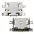 Conector de Carga Micro USB Tipo 19 Moto G6 Play, Moto E5 - Imagem 1