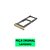 Gaveta chip Samsung Galaxy A8 Gold - Imagem 2