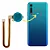 Flat botão impressão digital Motorola Moto G8 Power Lite Azul - Imagem 1